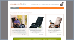 Desktop Screenshot of massagesessel-test.net